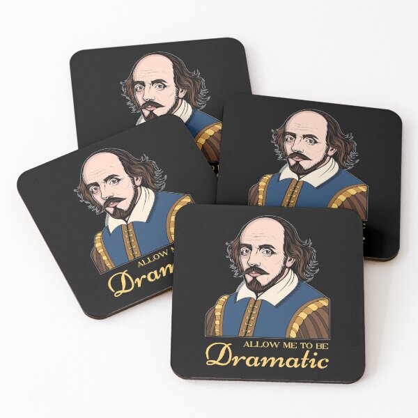 Item preview, Dramatic | Shakespeare Portrait designed and sold by ObsidianDaz.