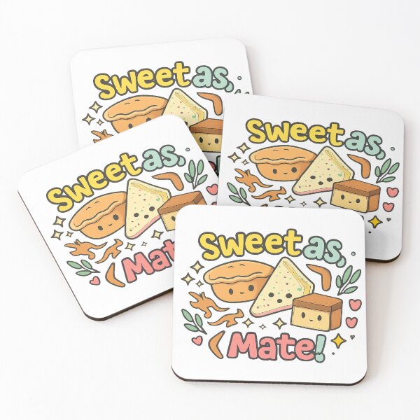 Item preview, Sweet As, Mate! - Cute Kawaii Aussie Food Design designed and sold by POPDOTSHOP.