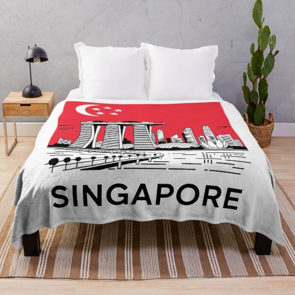 Item preview, Singapore City Skyline designed and sold by Traveldrawings.