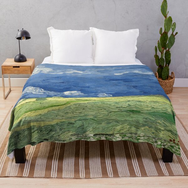 Item preview, Wheatfield under Thunderclouds by Van Gogh designed and sold by KAI-Studio.