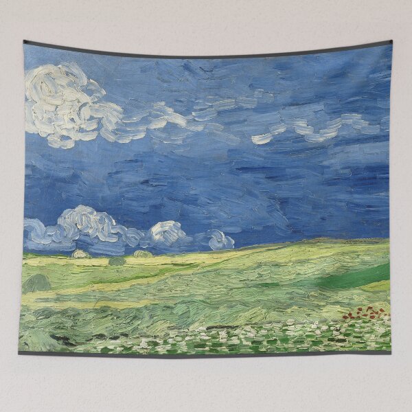 Item preview, Wheatfield under Thunderclouds by Van Gogh designed and sold by KAI-Studio.
