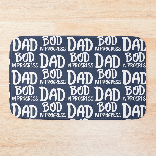 Item preview, Dad Bod in Progress, Funny Dad Father Joke designed and sold by celcino-studio.