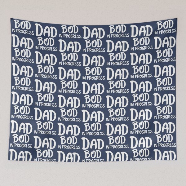 Item preview, Dad Bod in Progress, Funny Dad Father Joke designed and sold by celcino-studio.