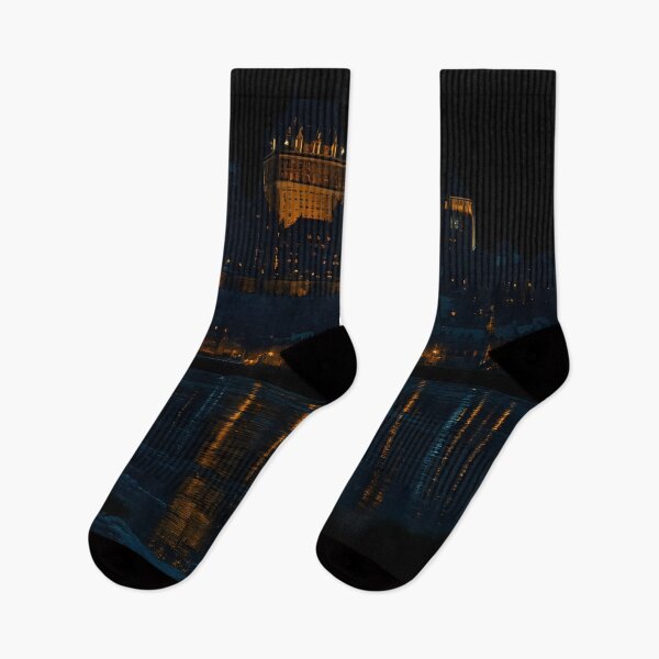 Item preview, Night view of Québec City  designed and sold by Uglyandcute.