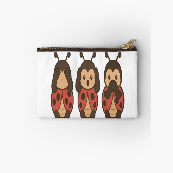 Item preview, Three wise Ladybirds see / hear  /speak no evil designed and sold by JamesDunican.
