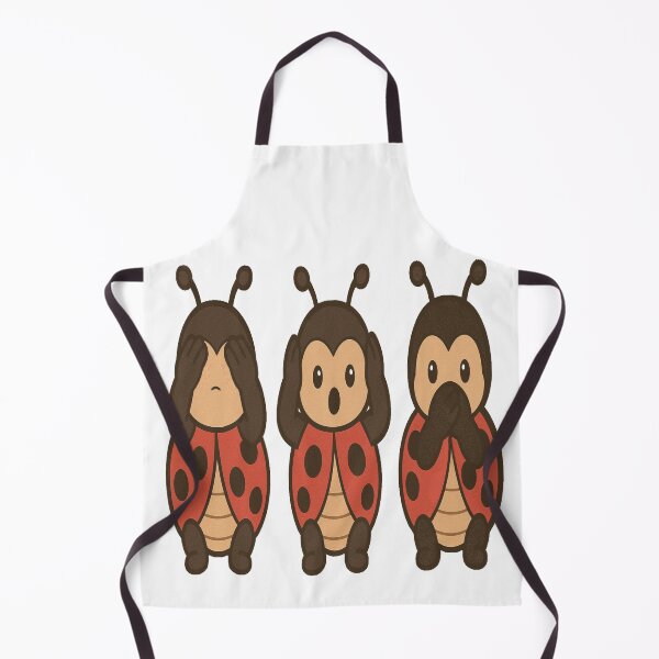 Item preview, Three wise Ladybirds see / hear /speak no evil designed and sold by JamesDunican.