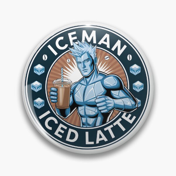 Item preview, Iceman Iced Latte designed and sold by Infinity Beans.