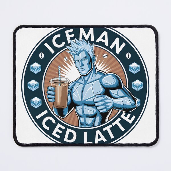 Item preview, Iceman Iced Latte designed and sold by Infinity Beans.
