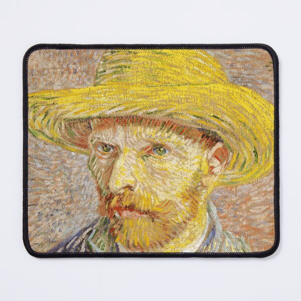 Item preview, Self-Portrait with Straw Hat by Van Gogh designed and sold by KAI-Studio.