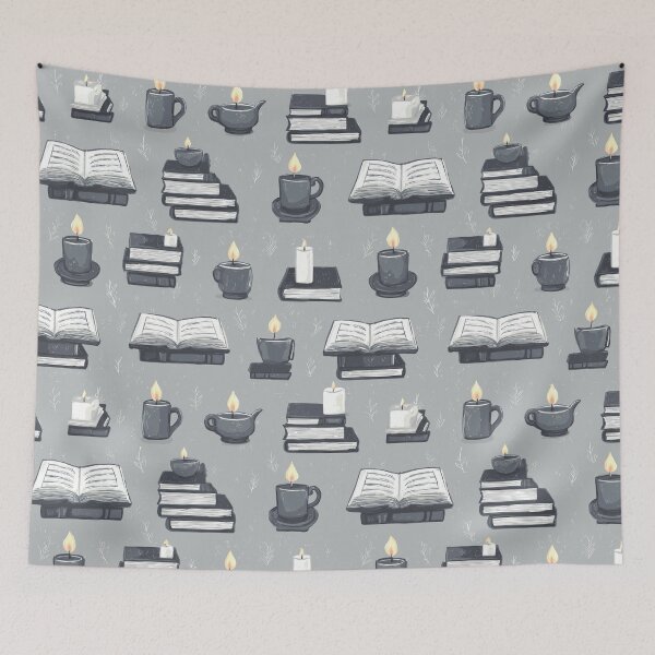 Item preview, Dark Academia Pattern designed and sold by bapupa.