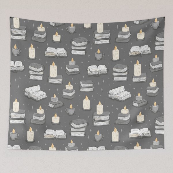 Item preview, Scholarly Dark Academia Pattern designed and sold by bapupa.