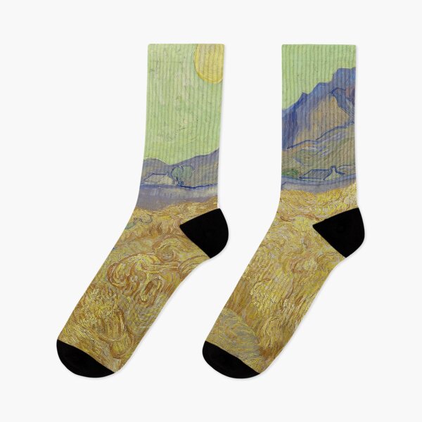 Item preview, Wheatfield with a Reaper by Van Gogh  designed and sold by KAI-Studio.