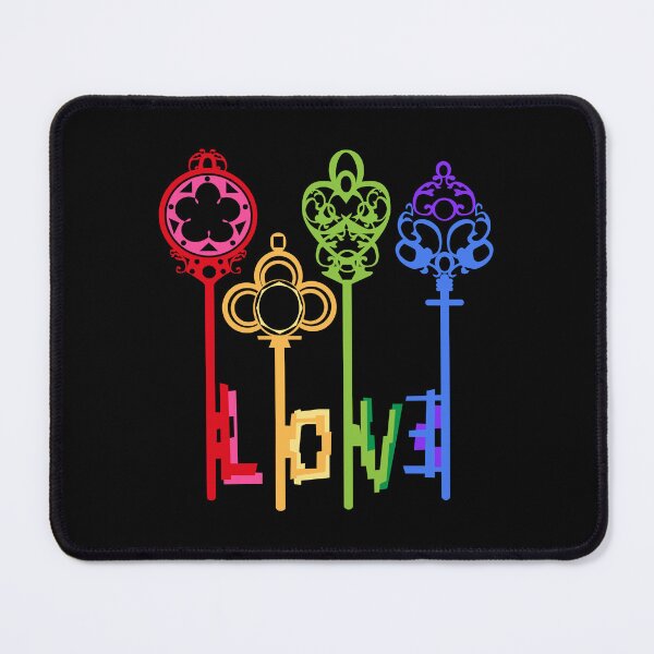 Item preview, Hand-Drawn Digital Illustration: The Keys of Love Unlocking Life’s Potential designed and sold by Starpuffdesign.