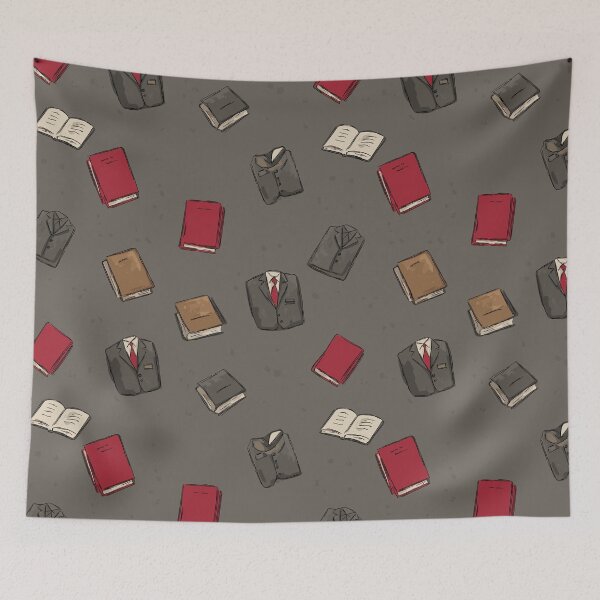 Item preview, Intellectual Dark Academia Pattern designed and sold by bapupa.
