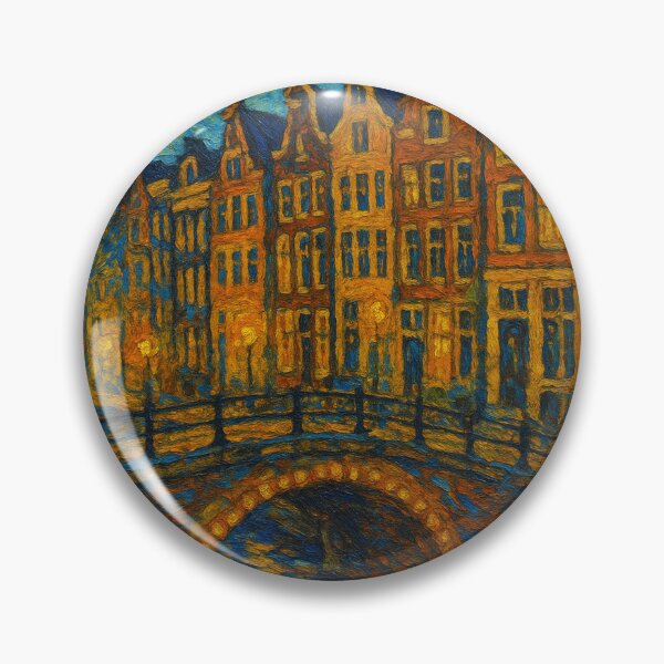 Item preview, Starry Night Over Amsterdam designed and sold by Bramble99.