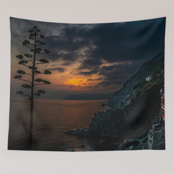 Item preview, Sunset Riomaggiore, Cinque Terre designed and sold by Steven Weeks.