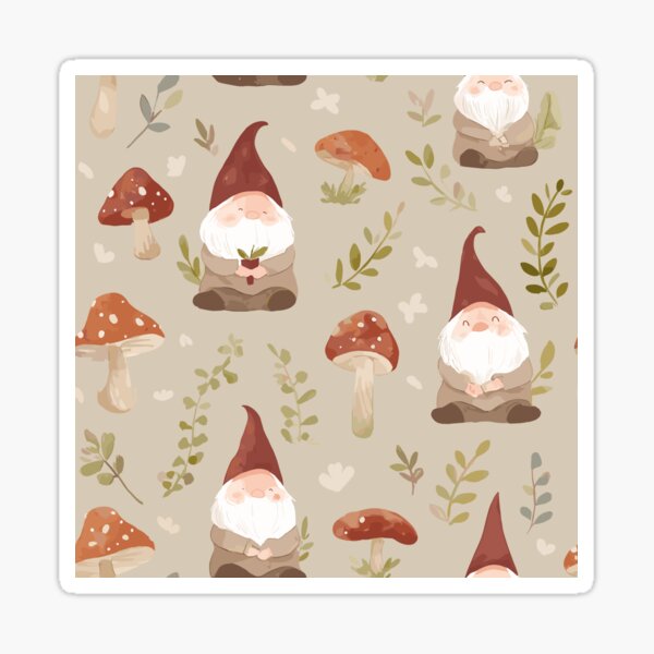 Item preview, Gnome Pattern designed and sold by bapupa.