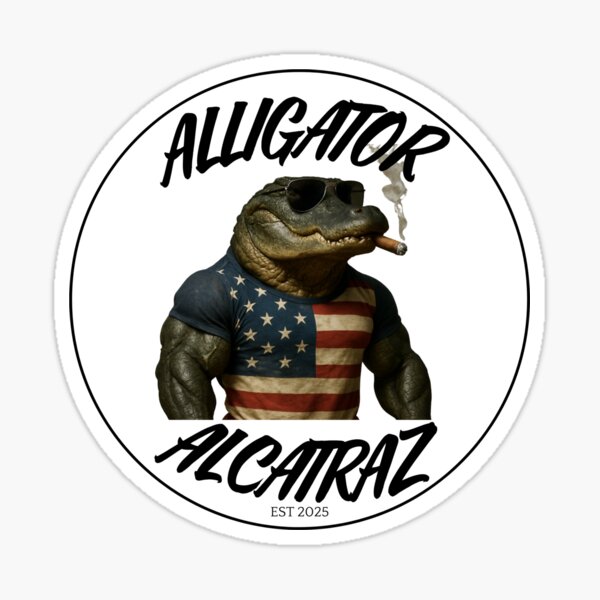 Item preview, Alligator Alcatraz NEW Design EST. 2025 designed and sold by FunFunkyGifts.