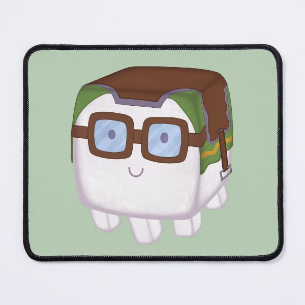 Item preview, Happy Ghast Green Harness designed and sold by JustWantsSleep.