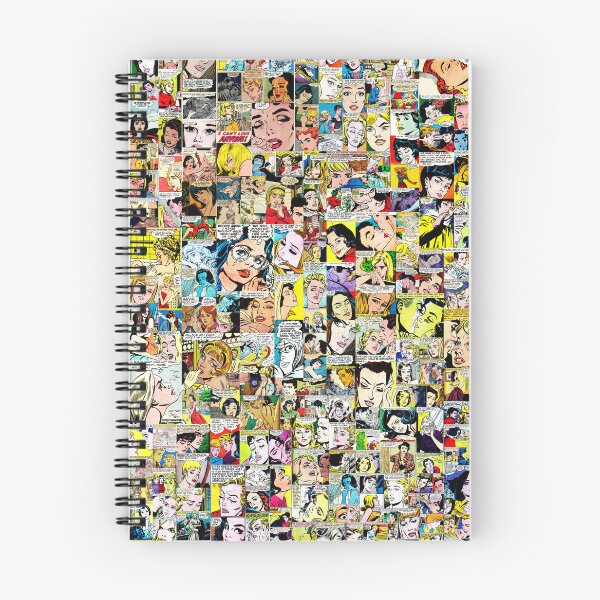Item preview, Retro romance comic collage designed and sold by hangmeart.