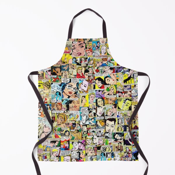 Item preview, Retro romance comic collage designed and sold by hangmeart.