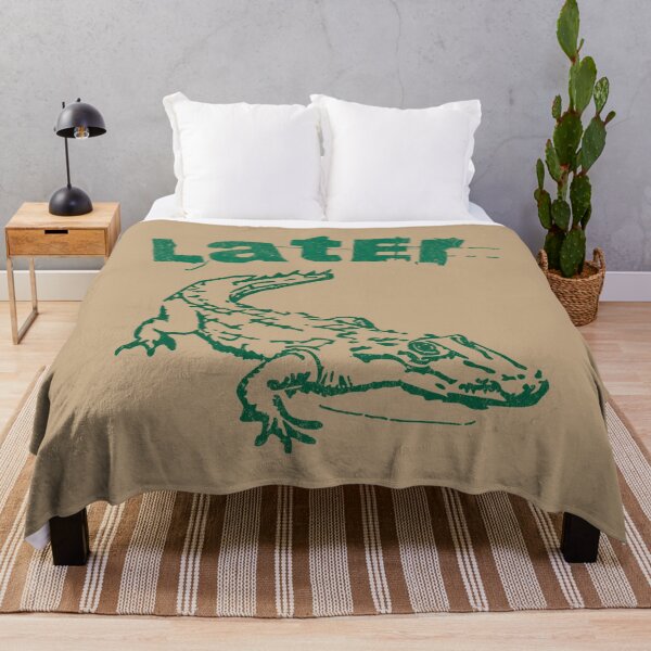 Item preview, Later Alligator – Distressed Retro Reptile Graphic designed and sold by donwillisjrart.