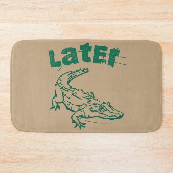 Item preview, Later Alligator – Distressed Retro Reptile Graphic designed and sold by donwillisjrart.