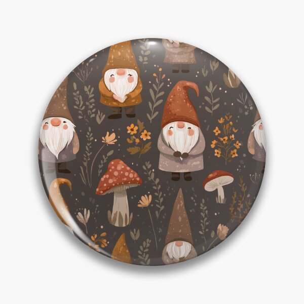 Item preview, Cute Gnome Pattern designed and sold by bapupa.