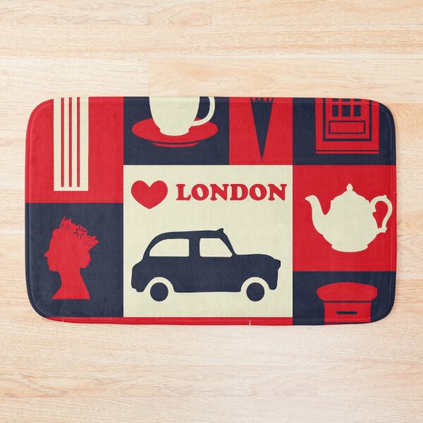 Item preview, LONDON LANDMARKS VINTAGE ART designed and sold by MarkedArtPrints.