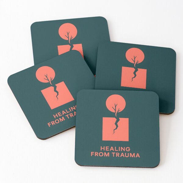 Item preview, Healing from Trauma – Minimalist Geometric Poster designed and sold by VoidBloom Studio.