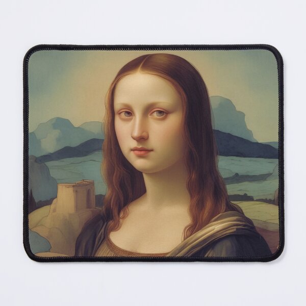 Item preview, Mona Lisa anime style designed and sold by violetarts7.