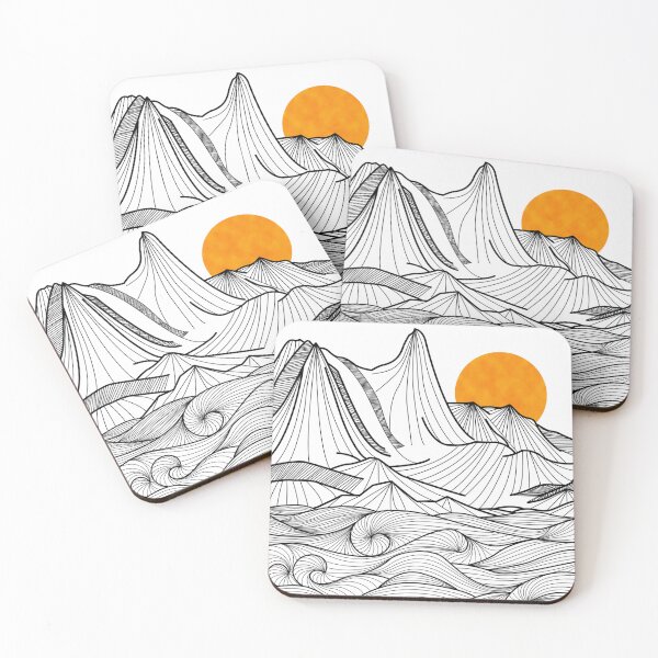 Item preview, Sunrise mountain view designed and sold by IMAGENACTION.