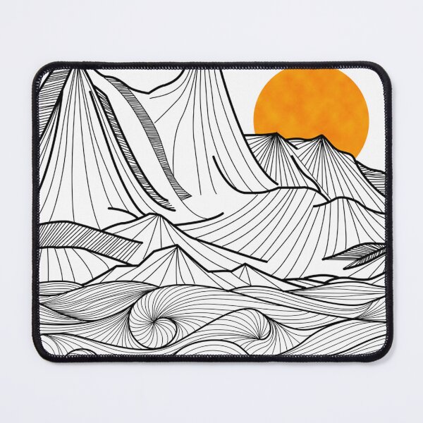 Item preview, Sunrise mountain view designed and sold by IMAGENACTION.