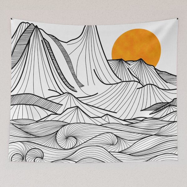 Item preview, Sunrise mountain view designed and sold by IMAGENACTION.
