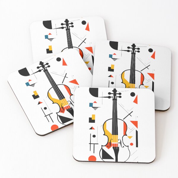 Item preview, Elegant Violin Sticker – Classical Instrument Art – Music Lover Vinyl Decal designed and sold by Vibranta Studio.