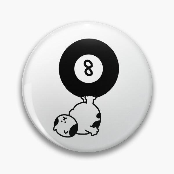 Item preview, a Cat with the eight ball designed and sold by superbaechoo.