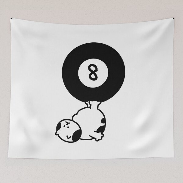 Item preview, a Cat with the eight ball designed and sold by superbaechoo.