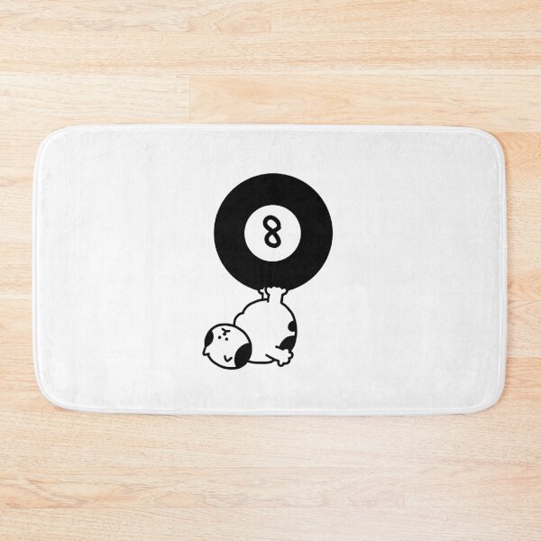 Item preview, a Cat with the eight ball designed and sold by superbaechoo.