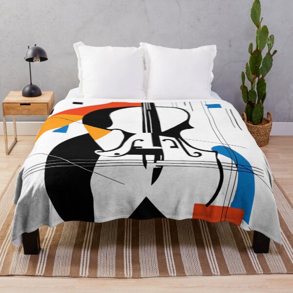 Item preview, Abstract Violin Sticker – Classical Instrument Art – Music Lover Vinyl Decal designed and sold by Vibranta Studio.
