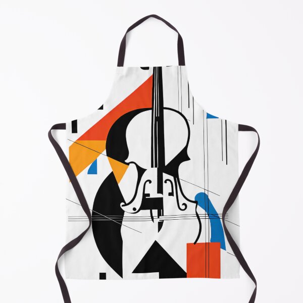 Item preview, Abstract Violin Sticker – Classical Instrument Art – Music Lover Vinyl Decal designed and sold by Vibranta Studio.
