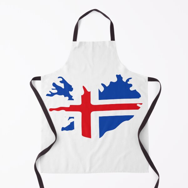 Item preview, Iceland flag map designed and sold by Wolagno.