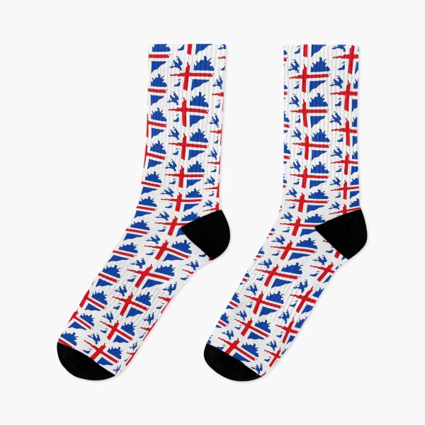 Item preview, Iceland flag map designed and sold by Wolagno.