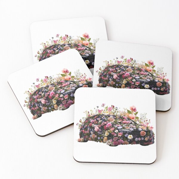 Item preview, Floral Drive – Blooming Car Art designed and sold by JunsH.
