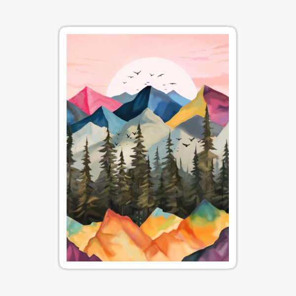 Item preview, Dawn Over the Ridge designed and sold by Nadjaa.