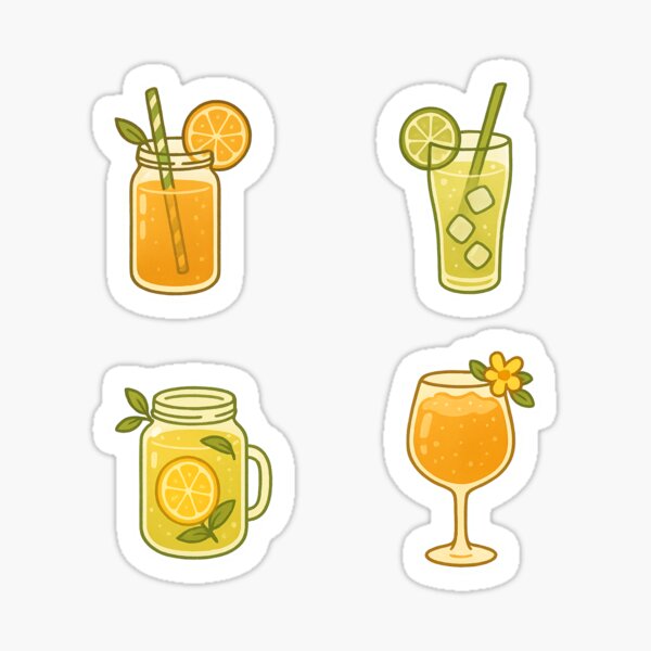 Item preview, Summer drinks designed and sold by Lonelypeach.