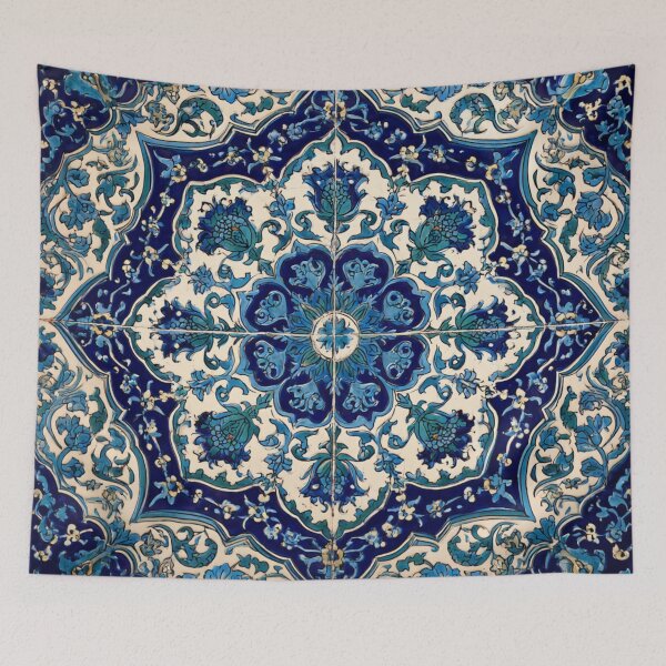 Item preview, Geometric Turkish Tile Arabic Art Pattern designed and sold by GrinGalore.
