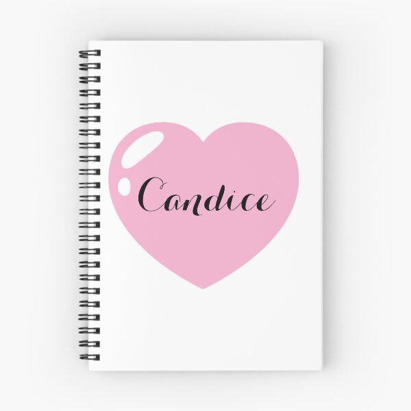 Item preview, Candice Name with Pink Heart  designed and sold by Monika Howarth.
