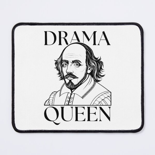 Item preview, Drama Queen | Shakespeare Portrait designed and sold by ObsidianDaz.