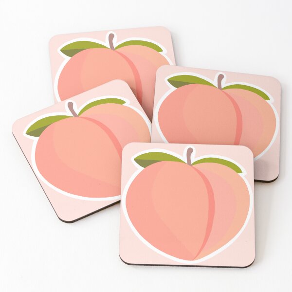 Item preview, Peach emoji  designed and sold by Splendid Scibbles.