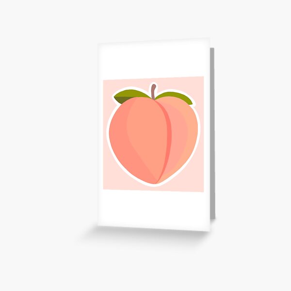 Item preview, Peach emoji  designed and sold by Splendid Scibbles.